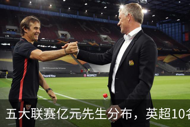 五大联赛亿元先生分布，英超10名球星身价破亿，意甲一个没有暴露残酷差距